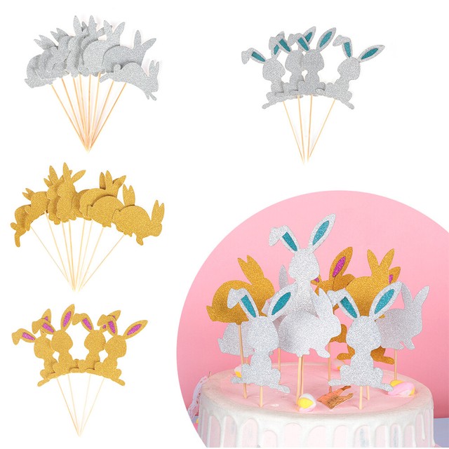 8 Lilo Stitch Cupcake Toppers 1st First Baby Shower Decor Cake