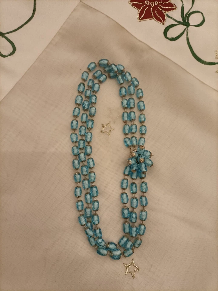 Collana girocollo perle Veneziane Vintage autentico murano made in Italy - Immagine 4 di 4