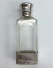 Antique Solid Silver Viniagrette Combination Scent Bottle Circa 1877
