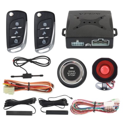 EASYGUARD pke car alarm security remote starter push to start button anti-theft