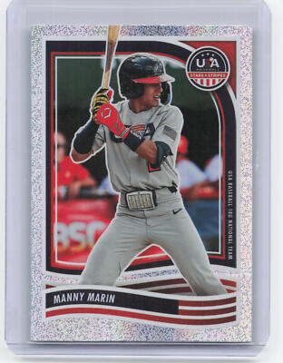 2024 Panini Stars & Stripes #34 Manny Marin Sparkle