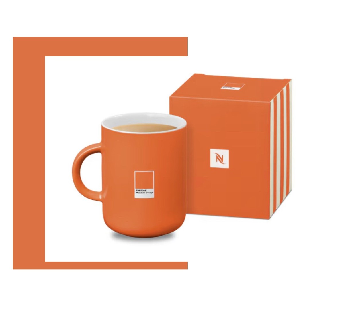 Pantone x Nespresso Limited Edition Coffee Mug Mandarin