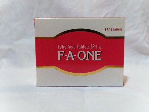 Folic Acid Tablets Bp 1mg F A One 90 Tablets Ebay