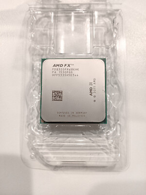 AMD CPU FX-8320 3.4GHz Upto 4.3GHz 8 Core FD8320FRW8KHK Socket AM3+