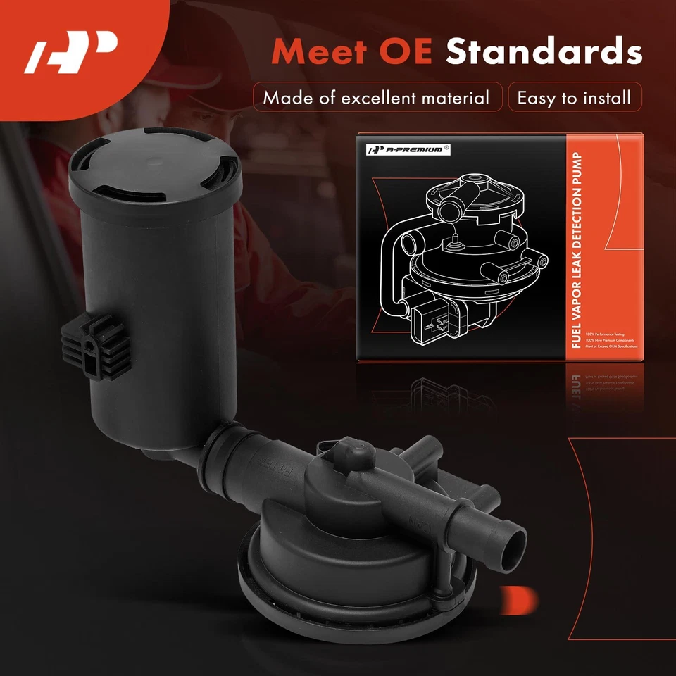 Fuel Vapor Leak Detection Pump for BMW 335i GT xDrive X5 528i 535i 550i M5 740i - Image 3 of 4