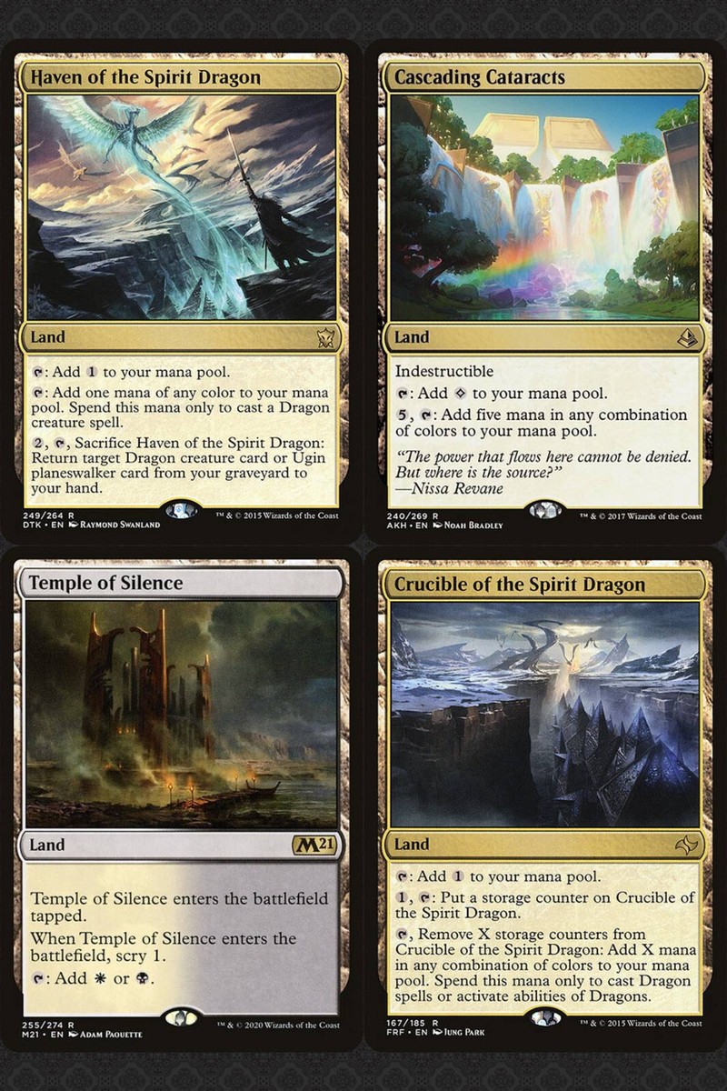 mtg spirit dragon commander deck Elite - 5 Color - The Ur-Dragon - EDH cEDH - 100 Card - Custom Magic The Gathering Deck This is of the R rarity. The Best Dragon Cards from