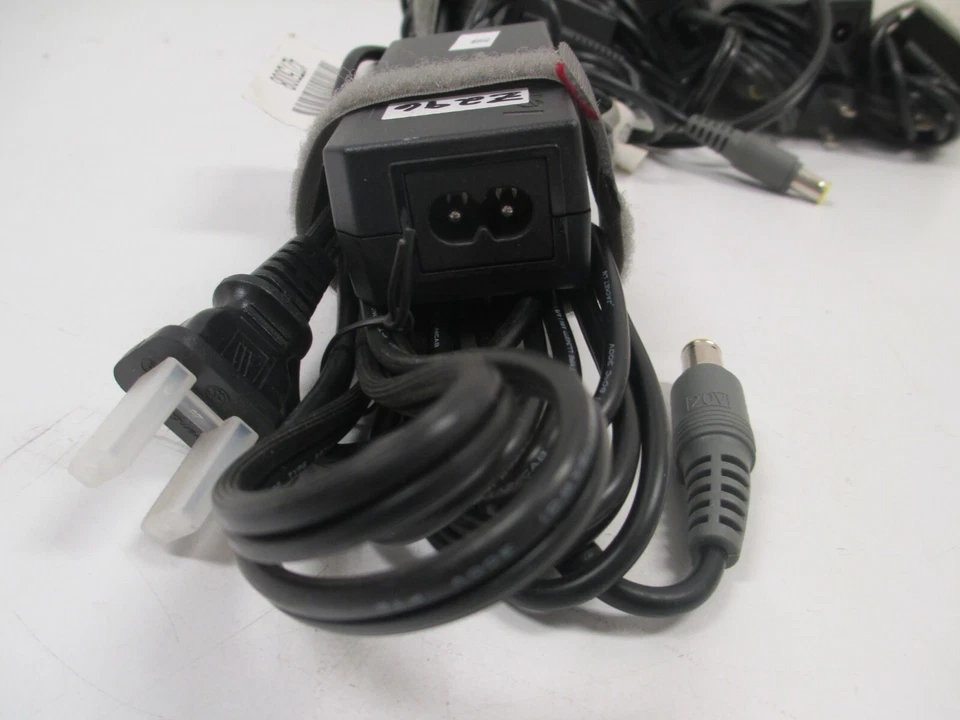 LOTE DE 5 adaptadores de CA Lenovo 92P1156 65W 20V con cables de alimentación Foto 4 de 4
