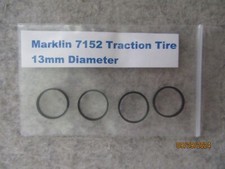 H0 - Marklin 7152 Traction Tires 13mm / 1/2 D...