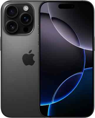 Apple iPhone 16 Pro Max 256GB Black Titanium LTE Cellular MYWG3VC