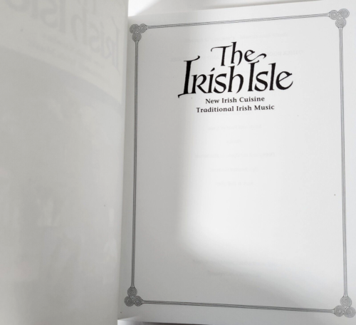 The Irish Isle: New Irish Cuisine by Sharon O'Connor (1997, TP) Book Only NEW - Imagen 4 de 9