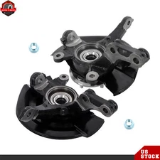 For 07-09 Honda CRV 2PCS Front L&R Steering Knuckle & Wheel Hub Bearing Assembly