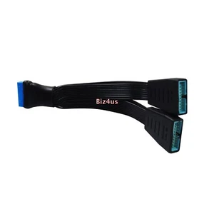 19Pin/20Pin USB 3.0 Câble d'extension 15CM Carte mère USB Câble plat de Splitter