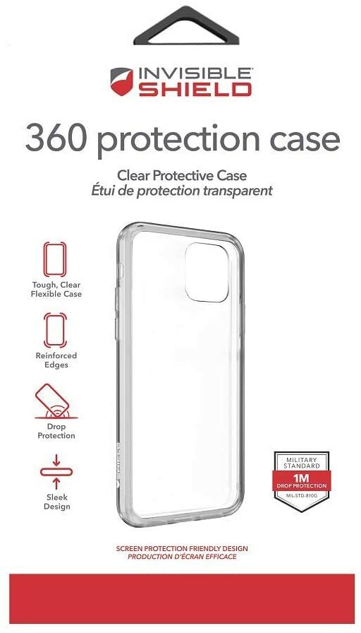 ZAGG Invisibleshield IPHONE 11 Pro 360 Hülle & Glas Displayschutz Klar