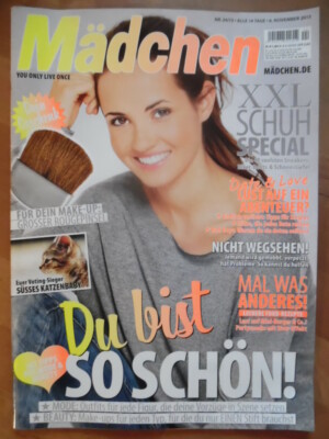 MÄDCHEN Nr. 24 - 6.11. 2013 (2) Mode Foto-Love StoryBoys Poster Bravo
