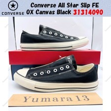 Converse All Star Slip FE OX Canvas Black 31314090 Men's Size