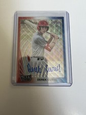 2021 LEAF METAL DRAFT DEREK CURIEL AUTOGRAPH AUTO /5