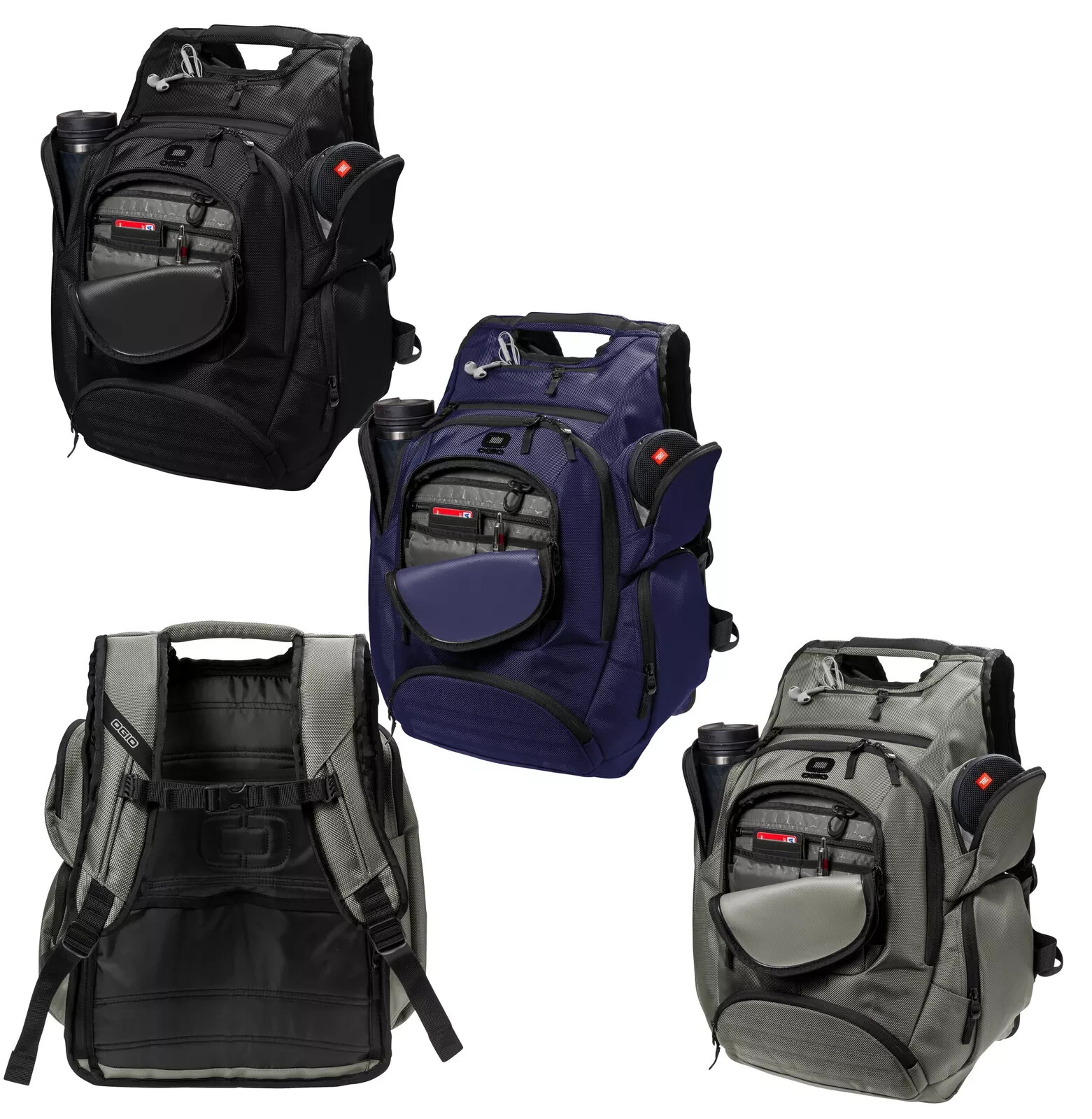 Ogio Metro Ballistic Backpack w/ Laptop Sleeve 711107 - New  BLACKTOP
