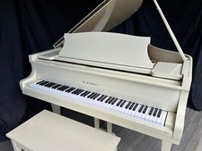 K. Kawai KG-2D Ivory Grand Piano, Matching Bench, One Owner, Excellent Condition