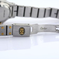 Cartier / Santos Octagon Automatic Lady 25mm Gold/Steel 6