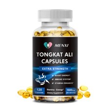 Tongkat Extract Vegan 1600mg 120 Capsules Strong Natural Testosterone Booster