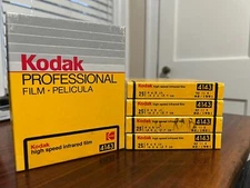 Kodak High Speed Infrared (HIE) 4x5 Sheet Film (Kodak 4143) Exp. '91 Cold-Stored