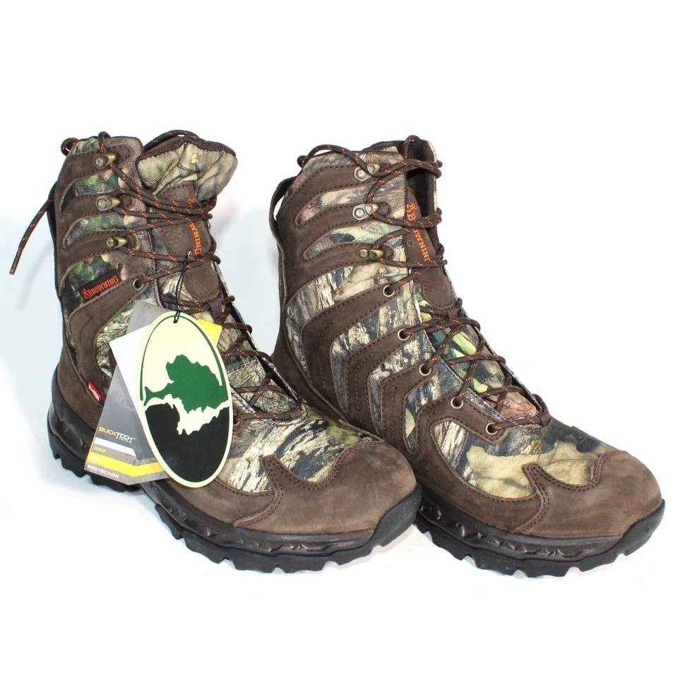 Browning Buck Seeker 8" Boots Mossy Oak Country Men’s Size 11.5 NWT - Image 4 of 4