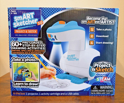 Smart Sketcher 2.0 Project & Sketch - NEW Open Box -Drawing & Tracing Flycatcher