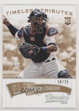 2014 Panini Classics Timeless Tributes Gold 10/25 Christian Bethancourt #158 0q3