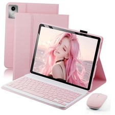 Keyboard Case for Lenovo Tab M11 / Tab K11 LTE Lenovo Tab M11 2024 11 Inch Pink