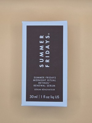 Summer Fridays Midnight Ritual Retinol Renewal Serum 1 fl oz/30 ml NIB