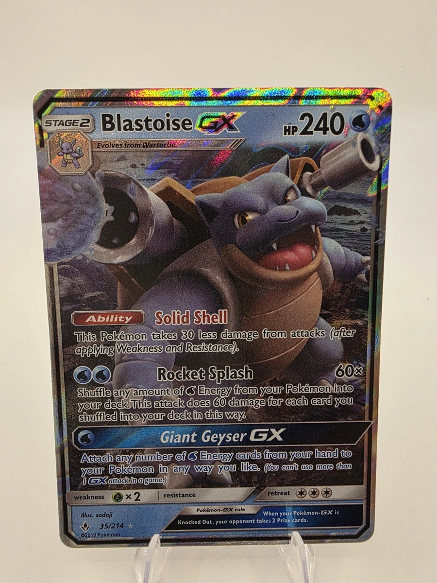 blastoise gx pokemon card value Scored my first blastoise gx : r/PokemonTCG
