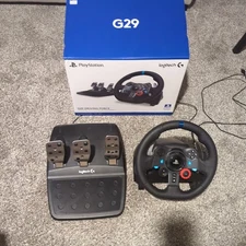 Logitech G29 Driving Force Racing Wheel - Black (941-000110)