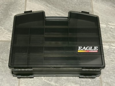 Vintage Woodstream  (Fenwick) Eagle Double Sided Tacklebox Utilty Box Fishing