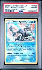 2016 POKEMON XY BLACK STAR PROMO #XY160 BLACK KYUREM-HOLO PSA 8