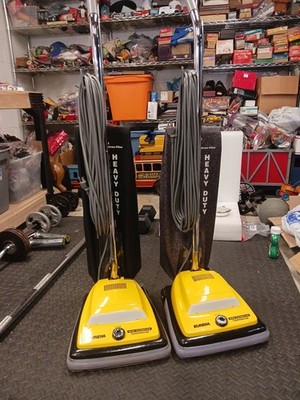 Eureka Micron Filter Commercial Vacuum Upright Vacuum Cleaners Lot 2 C2094