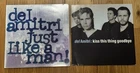 Del Amitri - Lot Of 2 Rare Singles promo 12” - Just Like A Man, Kiss This Thing