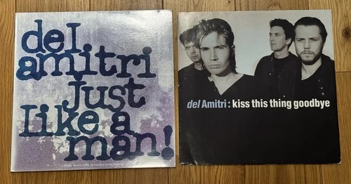 Del Amitri - Lot Of 2 Rare Singles promo 12” - Just Like A Man, Kiss This Thing