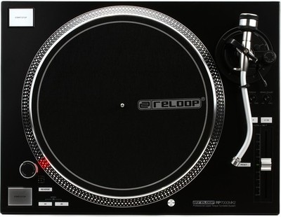 Reloop RP-7000 MK2 Direct Drive Turntable - Black (3-pack) Bundle