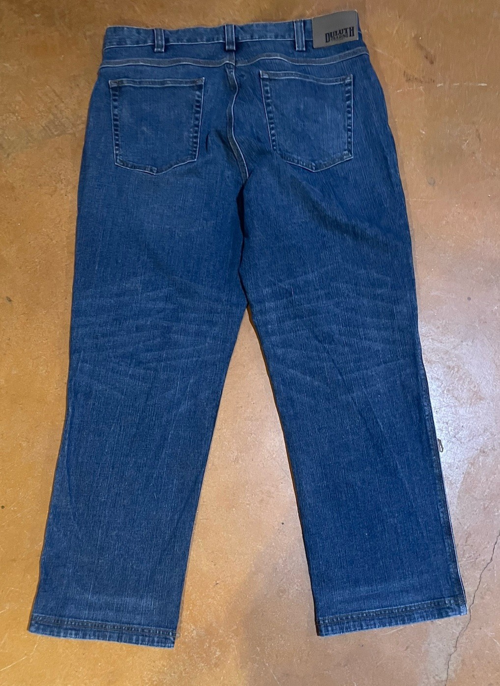Duluth Trading Co Men’s Jeans 37x30 Flex Ballroom Blue Relaxed Fit