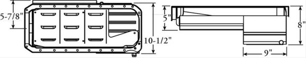 Moroso Drag Race Pans 21047