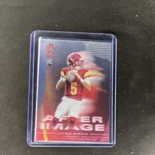 Topps 2024 After Image Jayden Daniels Rookie #AI-7 Washington Football Card. rookie card picture
