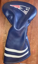 GOLF New England Patriots Driver Headcover- NFL Head Cover Clean