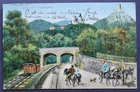 German Reich Drachenfelsbahn greeting from Drachenf approx. 1900-1910 run (PK 077)