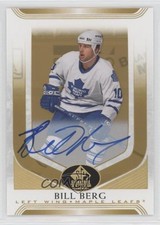 2020-21 SP Signature Edition Legends Gold Spectrum Foil Bill Berg #155 Auto 12el