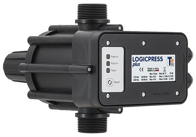 PRESSCONTROL LOGICPRESS PLUS 3HP TREVITECH TARATURA FISSA 1,5 BAR PER ...