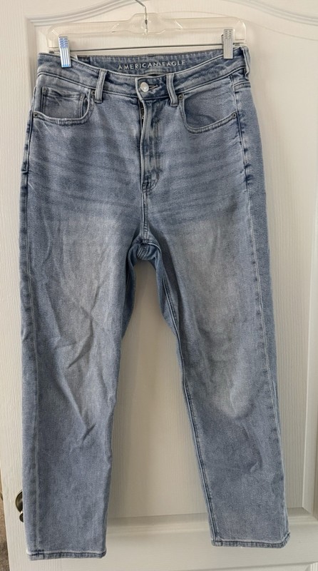 American Eagle Mom Straight Jean In Size 6 Short