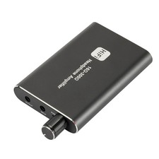 16-300  HiFi Headphone Amplifier 3.5mm Audio Receiver Earphone Amplifier Black