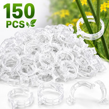 150Pcs Plant Support Clips Tomato Veggie Garden For Trellis Twine Greenhouse