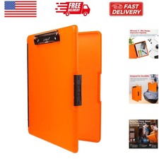 Slimcase 2 Plastic Clipboard with Storage and Side Opening