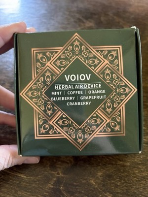 VOIOV Herbal Air Device/Mint/Coffee/Orange/Blueberry/Grapefruit/Cranberry NEW
